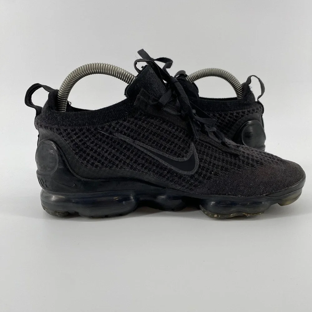 Nike Air VaporMax 2021 FK Kids 6Y Black Anthracite Flyknit DB1550-001 Sneaker